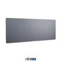 Informa - Partisi Meja Acoustic 150x60 Cm - Abu-Abu