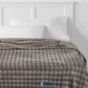 Informa 240X220 Selimut Polyester Willow - Abu-Abu Cinder Blanket Kain Penghangat Tubuh Aksesoris Tempat Tidur Bedroom Accessories Perlengkapan Kamar Tidur