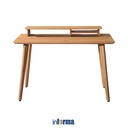 Informa Jazz Meja Kantor - Cokelat Oak Office Table Furnitur Kantor Meja Kerja Belajar Serbaguna