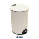 Informa 12 ltr Prism Jet Tempat Sampah Pedal Slow Close - Putih Tong Sampah Pedal Wadah Pembuangan Alat Kebersihan Indoor Trash Bin