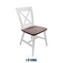 Informa Sahiro Kursi - Cokelat Natural Multipurpose Chair Kursi Makan Cafe Restoran Tempat Duduk Serbaguna Balcony Chair Furnitur Rumah