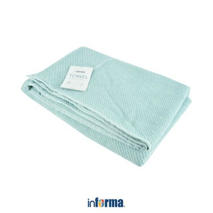 Informa 70X140 Cm Popcorn Handuk Mandi - Biru Muda
