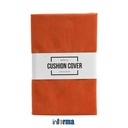 INFORMA - SARUNG BANTAL SOFA - CUSHION COVER VELVET RED ORANGE 30X50CM