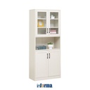 Informa Patto Lemari Arsip Kantor Metal Mid Open - Abu-Abu File Cabinet Lemari Besi Kabinet Tempat Dokumen Arsip Berkas Document Storage Furniture Kantor