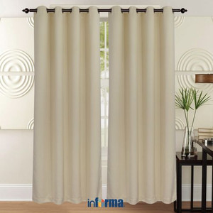Informa 120X240 cm Roller Blind Textured 053 - Krem Beige