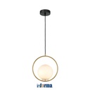 Informa Hanne Lampu Gantung Round - Bronze Hanging Lamp Lighting Plafon Light Lampu Langit Langit Ceiling Light