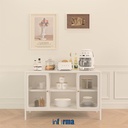Informa Lanvin Kabinet 2 Pintu - Putih Lemari Kabinet Serbaguna Cabinet Penyimpanan Indoor Furniture Rumah