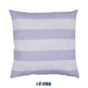 Informa 40X40 cm Marshmallow Bantal Sofa - Biru Lavender Cushion Cover Aesthetic Pelindung Bantal Sofa Motif Pillow Couch Protector Aksesoris Dekorasi Rumah
