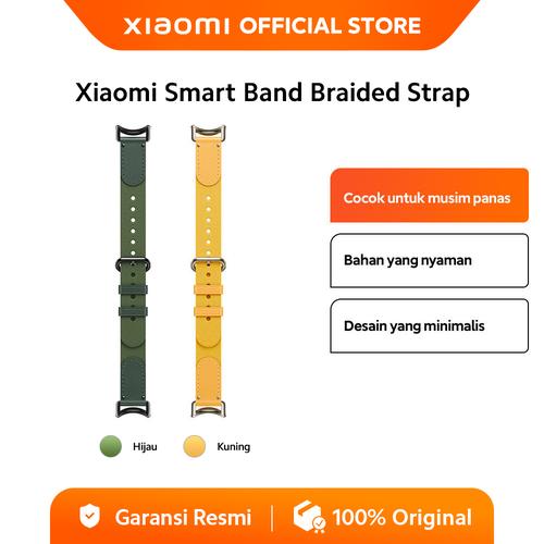 Official Xiaomi Smart Band 8 Braided Strap Cocok Untuk Musim Panas