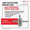 PEMBUKA PENTIL 4-IN-1 GRIP ON / 4IN1 VALVE CORE SCREWDRIVER GRIP-ON