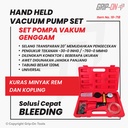 GRIP-ON HAND-HELD VACUUM PUMP SET POMPA VAKUM MANUAL 19-718