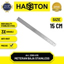 Hasston Meteran Baja Stainless 30cmx0.8mm / Penggaris Baja (2360-030)