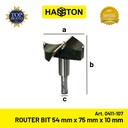 Hasston Hinge Boring Bit 54mm / Forstner Bit Carbide Tipped (0411-107)