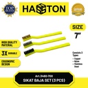 Hasston Sikat Kawat Mini 7" Set 3Pcs (3460-700)
