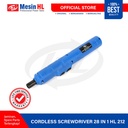 HL Mesin Bor Obeng Cordless Mini / Cordless Screwdriver 28in1 HL 212
