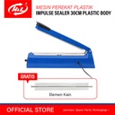HL Mesin Press Plastik / Impulse Sealer 30cm Body Plastik