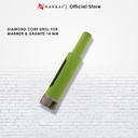 Nankai Diamond Core Drill 14mm / Mata Bor Batu Marmer Granite