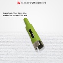 Nankai Diamond Core Drill 20mm / Mata Bor Batu Marmer Granite