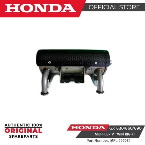Honda GX 630/660/690 Muffler V Twin Right