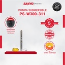 SANYO Mesin Pompa Air Sumur Dalam Submersible Non Auto - PS-W300-311