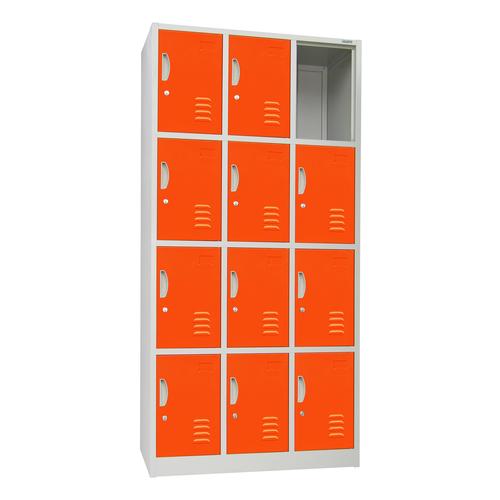 Lemari Loker Besi 12 Pintu