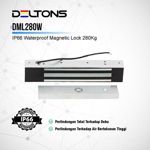 Waterproof Magnetic Lock EM Lock 280Kg 600Lbs Outdoor - No ZL Bracket