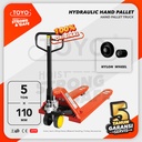 Hydraulic Hand Pallet Truck Trolley 5 Ton / 5000 Kg TOYO