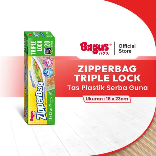 Bagus ZipperBag 18 CM X 23 CM 20's