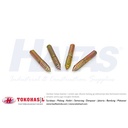 Hanger Bolt M8 x 80 (kuning) | Sekrup