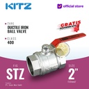 KITZ Ductile Ball Valve Fig. 400 STZ , 2" - 50A - 50mm , Drat Screw