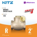 Klep Tabok / Check Valve KITZ Fig. 125 R, 2" - 50mm , Drat / Screw