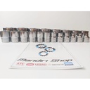 PAKET KUNCI SHOCK / SOCKET KTC SQUARE 1/2 8-36 29 PC JAPAN ( NGURUT )