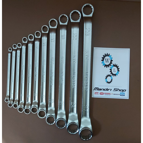 PAKET KUNCI RINGRING SET ISI 11 PC KTC