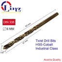 LINZ Mata Bor Besi & Stainless 6 MM - Drill Bits HSS Cobalt