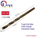 LINZ Mata Bor Besi & Stainless 6.5 MM - Drill Bits HSS Cobalt