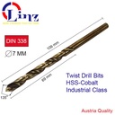 LINZ Mata Bor Besi & Stainless 7 MM - Drill Bits HSS Cobalt