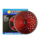 TORA Batu Potong Turbo Merah 8 Inch - Diamond Blade Turbo Flash Red