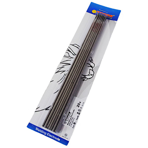 TORA Kawat Las 2.6 x 350 MM Set 20 Pcs AWS E308L For Stainless