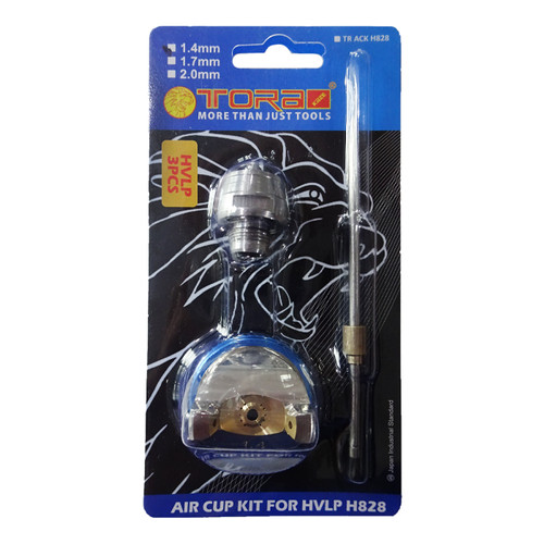 TORA Air Cup Kit For HVLP 1,4 MM - HVLP Nozzle Kit