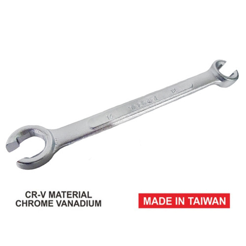 TORA Kunci Nepel 12 x 14 MM - Wrench Flare Nut - TAIWAN