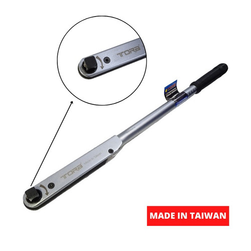 TORA Kunci Momen 1/2 Inch 50 - 225 Nm - Torque Wrench - TAIWAN