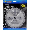 TORA Mata Potong Kayu 8 Inch 24T - TCT Circular Saw TCT1824