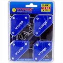 TORA Magnet Siku Segitiga Set 4 Pcs - Arrow Magnetic Welding Holder