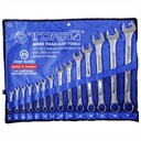 TORA Kunci Ring Pas 8-32 MM Set 14 Pcs - TAIWAN