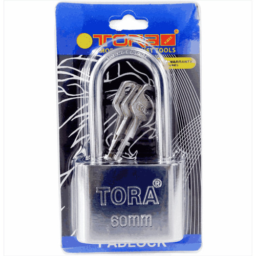 TORA Padlock Safety Long American 60 mm - Gembok Panjang 3 Kunci