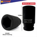 TORA Mata Sok Impact Long 41 mm 1" 6 PT - Socket Deep Impact - Taiwan