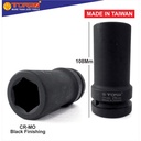 TORA Mata Sok Impact Long 28 mm 1" 6 PT - Socket Deep Impact - Taiwan