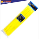 TORA Kabel Tis Nylon 4.8 x 400 mm - Tali Ikat Warna Kuning 100 Pcs