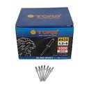 TORA Paku Rivet Warna Silver Box 435 3.2 x 8 mm