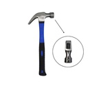 TORA Palu Kambing Magnet 16 OZ Gagang Fiber Biru Hitam